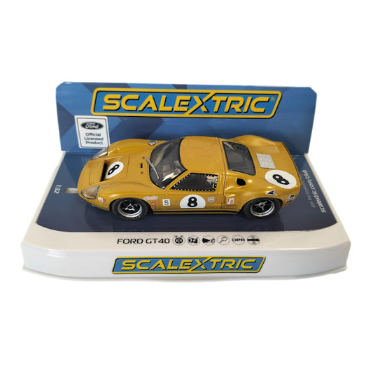 1:32 scale Terry Drury/Keith Holland #8 T.J. Drury Ford GT40 1968 Brands Hatch BOAC 500