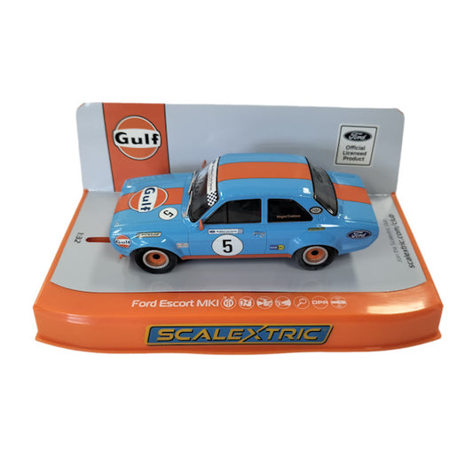 1:32 scale Wayne Crabtree #5 Gulf Ford Escort Mk 1  2023 Modified Ford Series