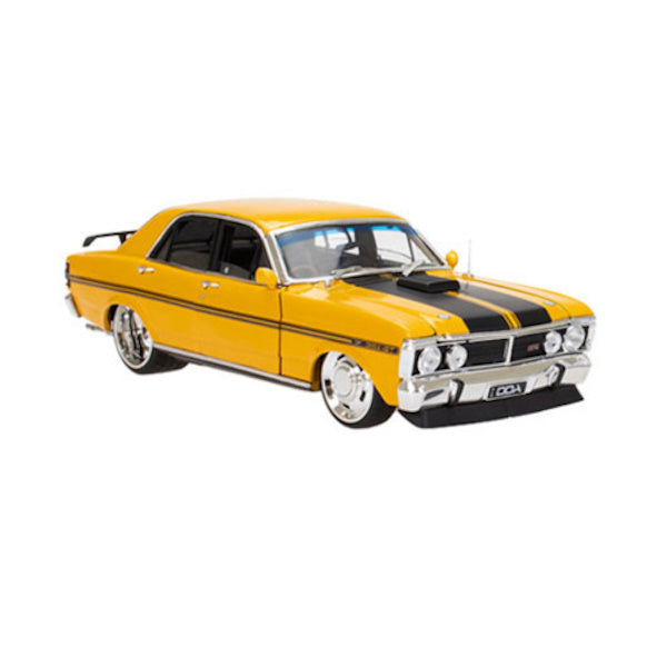 1:24 scale XY GTHO Custom Yellow Sfragismeno Series