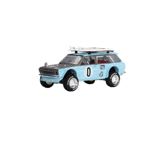 1:64 scale Datsun KAIDO 510 Wagon 4x4 Winter Holiday Edition