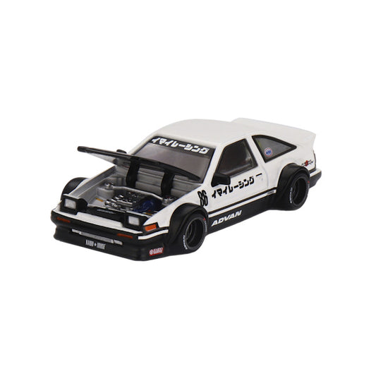 1:64 scale Toyota AE86 Sprinter Trueno Kaido Street V1