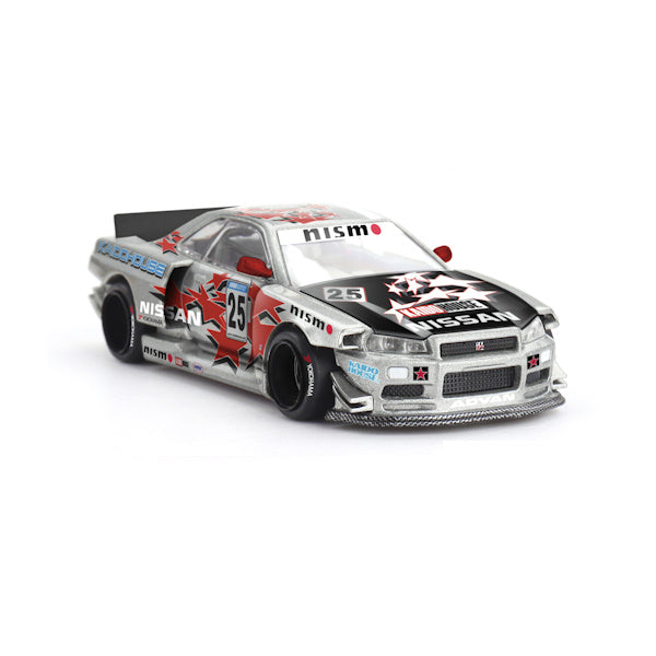 1:64 scale Nissan Skyline GT-R (R34) Kaido Star Racing V1