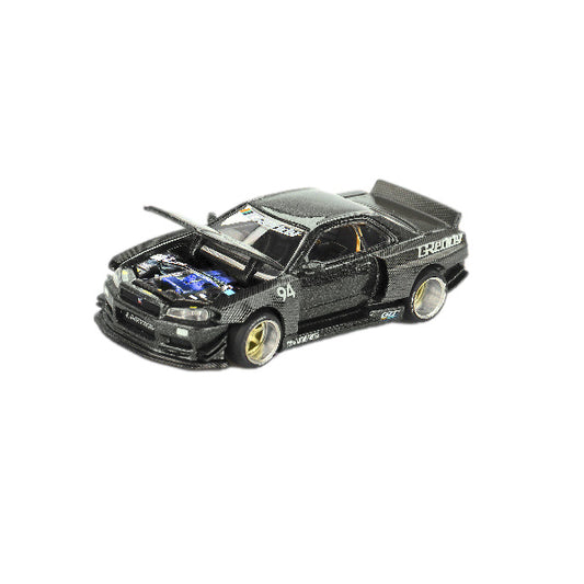 1:64 scale Nissan Skyline GT-R (R34) Kaido Works GReddy V2