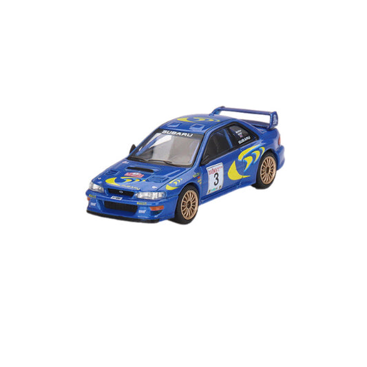 1:64 scale SUBARU Impreza WRC97 #3 1997 Rally Sanremo Winner
