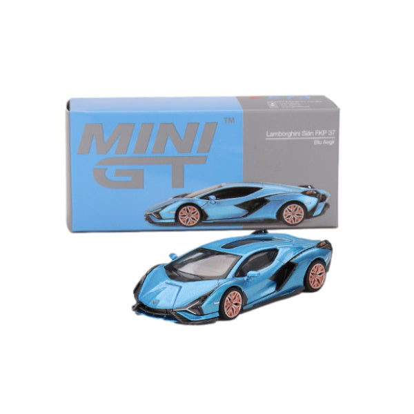 1:64 scale Lamborghini Sián FKP 37 Blu Aegir