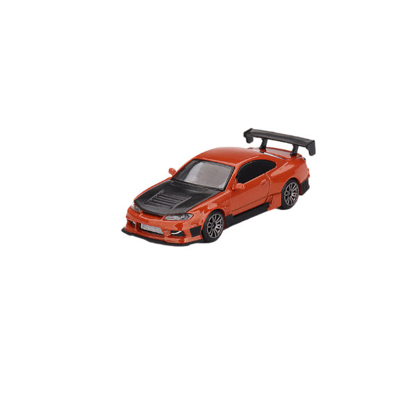 1:64 scale Nissan Silvia S15 D-MAX Metallic Orange