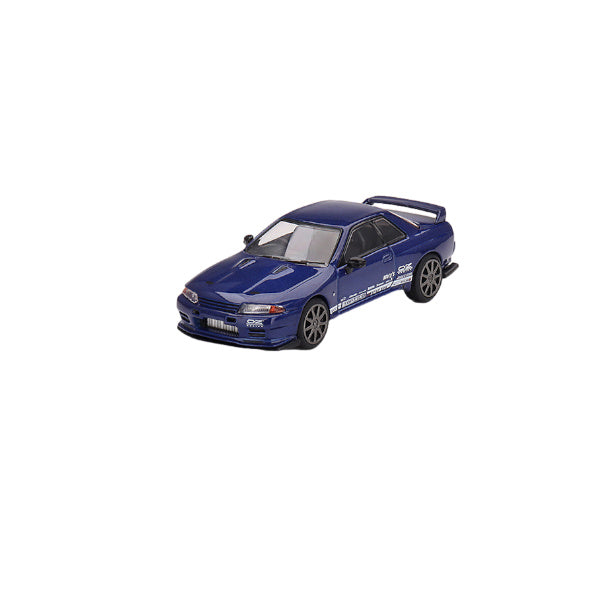 1:64 scale Nissan Skyline GT-R Top Secret  VR32 Metallic Blue