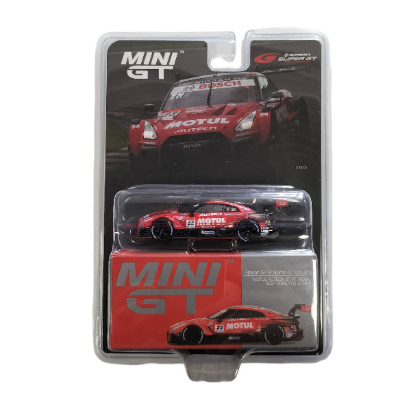 1:64 scale NISMO Motul Autech #23 Nissan GT-R Nismo GT500 2021 Super GT Series