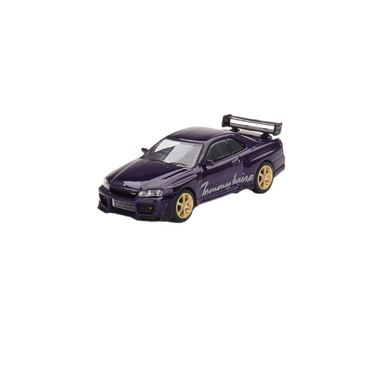 1:64 scale Nissan Skyline GT-R (R34) Tommykaira R-z Midnight Purple