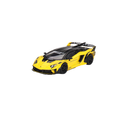 1:64 scale Lamborghini LB-Silhouette WORKS Aventador GT EVO Yellow