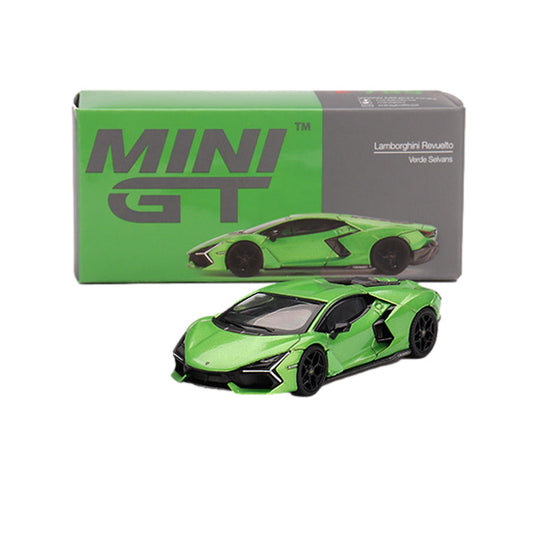 1:64 scale Lamborghini Revuelto Verde Selvans