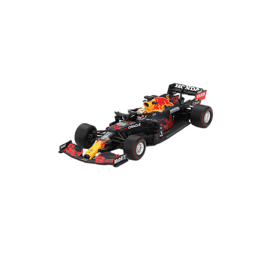 1:64 scale Max Verstappen #33 Red Bull RB16B 2021 Abu Dhabi Grand Prix Winner