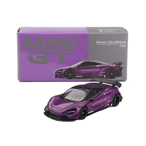 1:64 scale McLaren 720S LB★Works Purple
