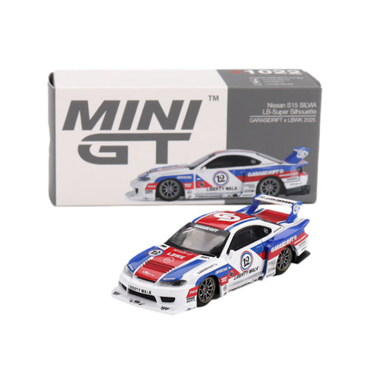 1:64 scale Nissan LB-Super Silhouette S15 Silvia Garasidrift x LBWK 2025
