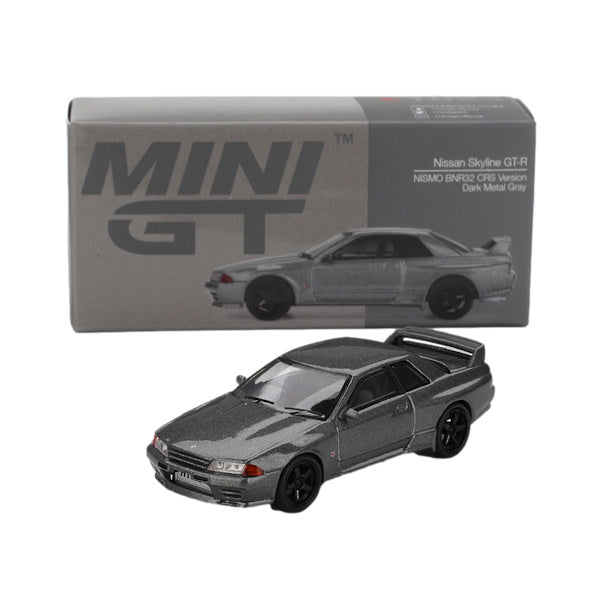 1:64 scale Nissan Skyline GT-R (NISMO BNR32 CRS Version) Dark Metal Gray