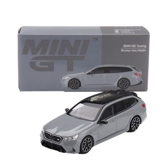 1:64 scale BMW M5 Touring Brooklyn Grey Metallic