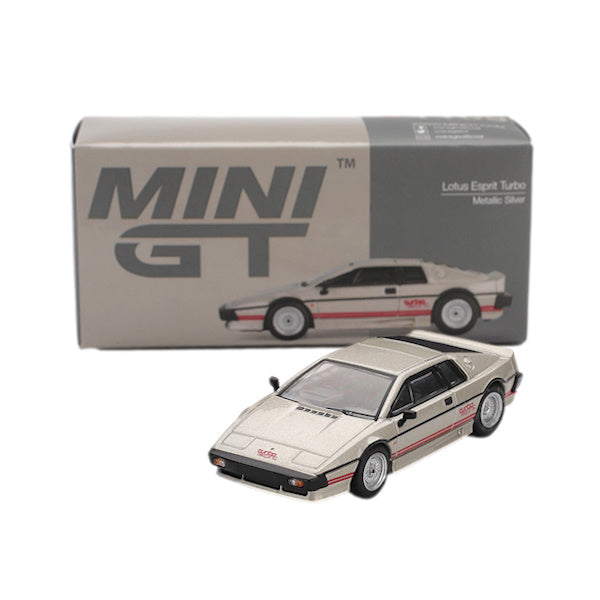 1:64 scale Lotus Esprit Turbo Metallic Silver