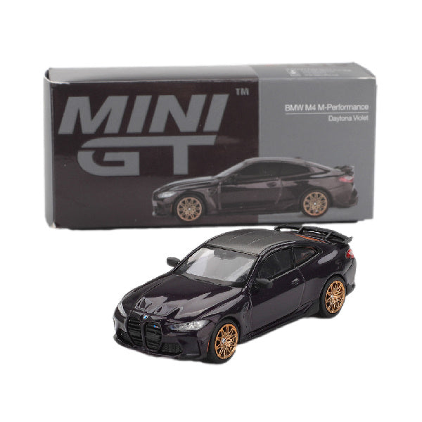 1:64 scale BMW M4 M-Performance Daytona Violet