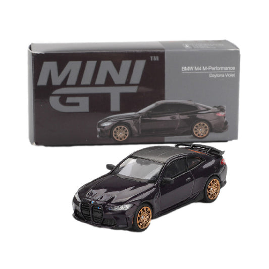 1:64 scale BMW M4 M-Performance Daytona Violet