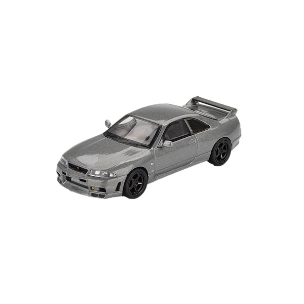 1:64 scale NISSAN Skyline GT-R Dark Metal Gray (NISMO BCNR33 CRS Version)