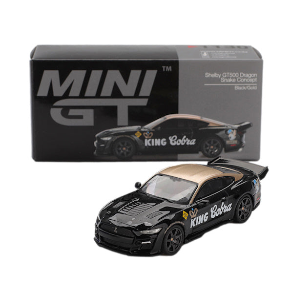 1:64 scale Shelby GT500 Dragon Snake Concept Black/Gold