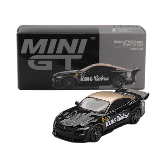 1:64 scale Shelby GT500 Dragon Snake Concept Black/Gold