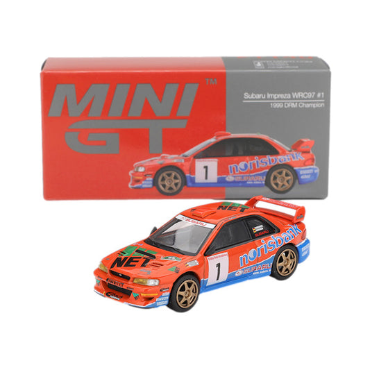 1:64 scale Subaru Impreza WRC97 #1 1999 DRM Champion