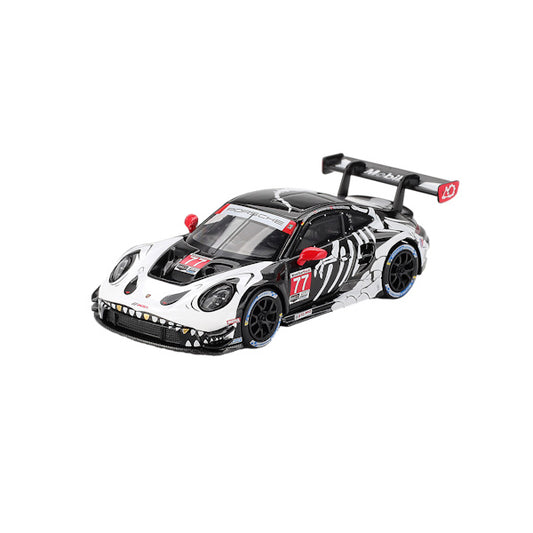 1:64 scale AO Racing “Skeleton Rexy” #77 Porsche 911 GT3 R 2025 IMSA Petit Le Mans