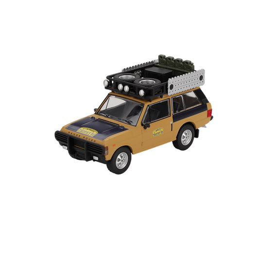 1:64 scale Christian Swoboda/Knuth Mentel Range Rover 1981 Camel Trophy Sumatra Winner