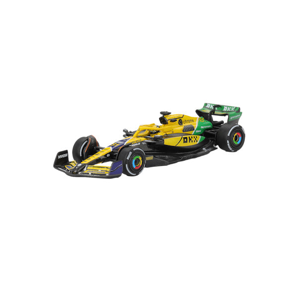 Mini GT 1:64 scale Oscar Piastri #81 McLaren MCL38 2024 F1 Monaco GP 2nd Place