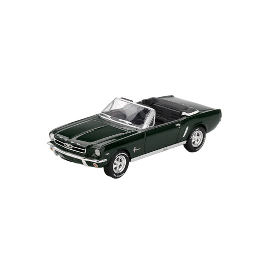 1:64 scale Ford Mustang Convertible 1964 Highland Green