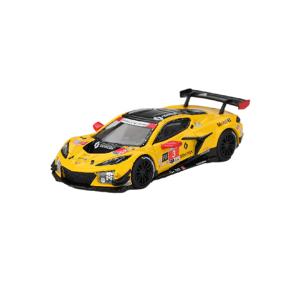 1:64 scale Corvette Racing by Pratt Miller Motorsports #3 Chevrolet Corvette Z06 GT3.R 2025 IMSA Daytona 24 Hrs