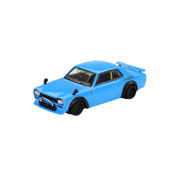 1:64 scale Nissan LB★Works HAKOSUKA Baby Blue