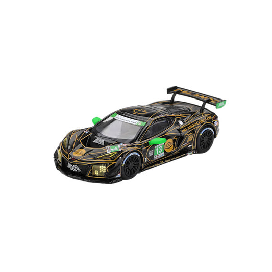 1:64 scale Chevrolet Corvette Z06 GT3.R #13 AWA 2025 IMSA Daytona 24 Hrs