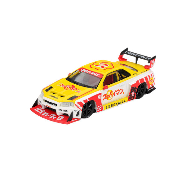 1:64 scale Nissan LB-ER34 Super Silhouette SKYLINE Suppaiman Okinawa