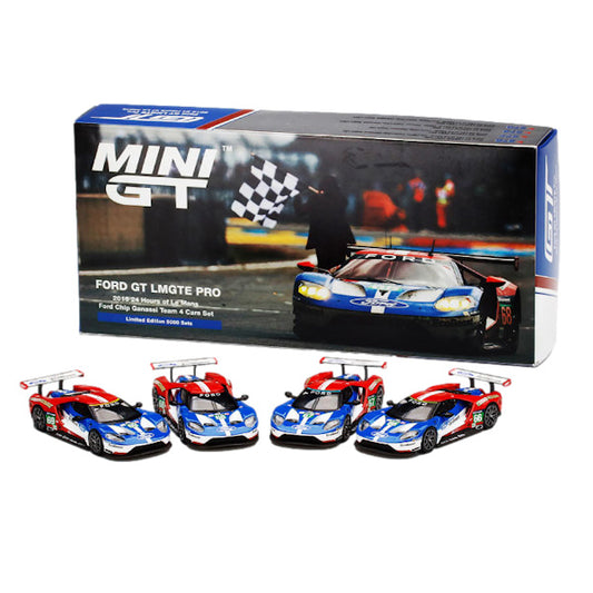 1:64 scale Chip Ganassi Team Ford GT LMGTE PRO 2016 24 Hrs of Le Mans 4 Car Set