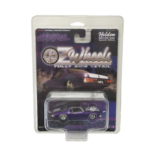 1:64 scale Oz Wheels Hanful HQ Monaro Fully Sick Detail in Protector