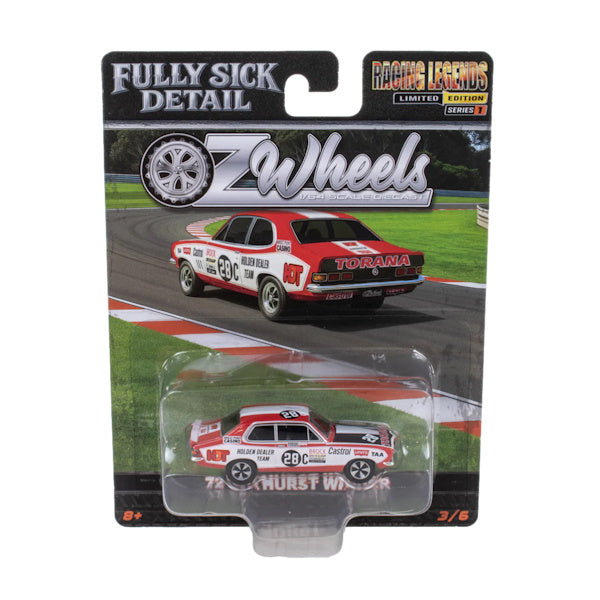 1:64 scale Oz Wheels Peter Brock #28C LJ Torana GTR XU-1 1972 Bathurst Winner