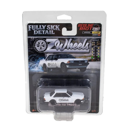 1:64 scale Oz Wheels Ford XD Falcon DENIAL Fully Sick Detail in Protector Case
