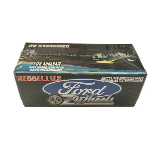 1:64 scale Oz Wheels Ford Red Bellies Mystery Boxes Plastic Chassis