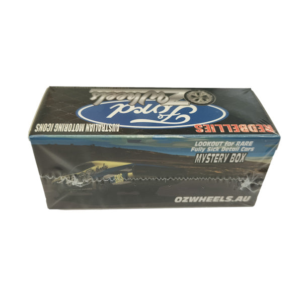 1:64 scale Oz Wheels Ford Red Bellies Mystery Boxes Plastic Chassis