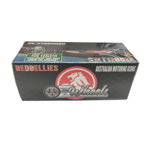 1:64 scale Oz Wheels Holden Red Bellies Mystery Boxes Plastic Chassis