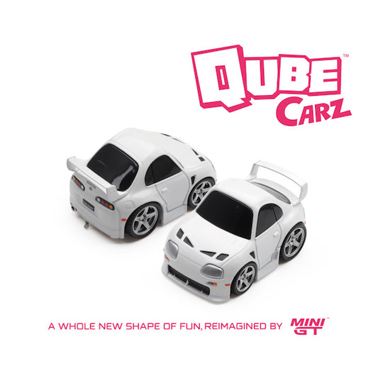 Qube Carz 1:64 scale Toyota TRD 3000GT White