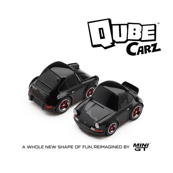 Qube Carz 1:64 scale Porsche 911 Carrera RS 2.7 Black/Red