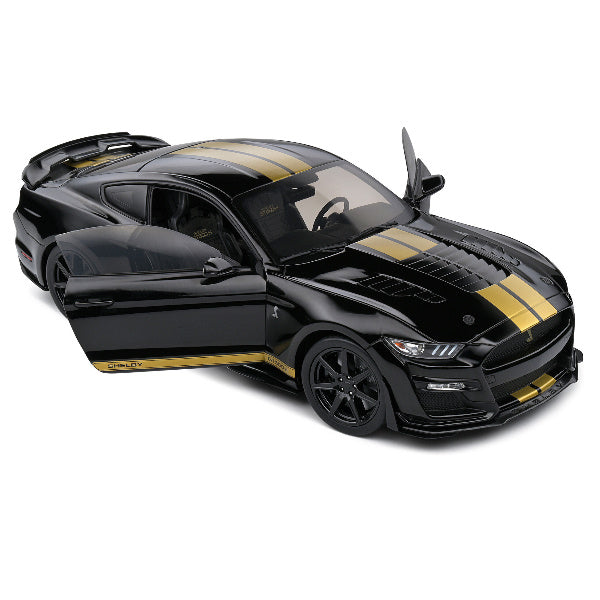 1:18 scale 2023 Shelby GT500-H Black with Gold Stripes