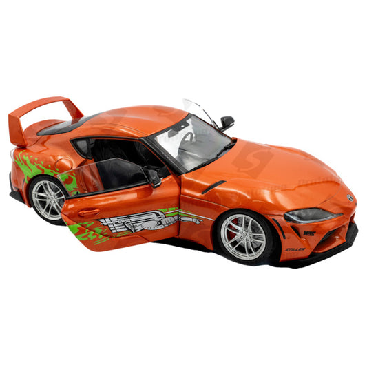 1:18 scale Toyota GR Supra Tribute Orange