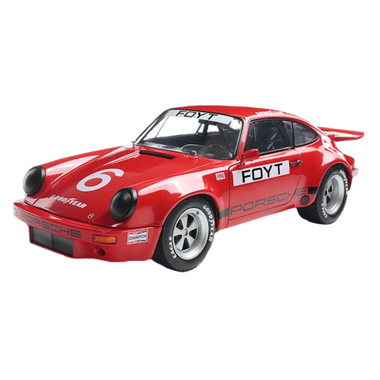 1:18 scale A.J. Foyt #6 Porsche 911 IROC Red 1974 IROC Daytona