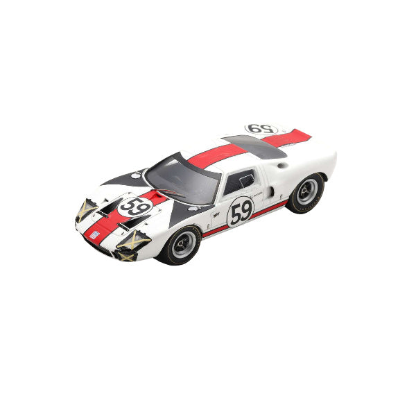 1:43 scale Scott/Revson #59 Ford GT40 1966 Le Mans 24 hour