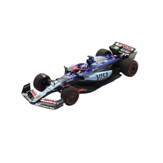 1:43 scale Daniel Ricciardo #3 Visa Cash App RB Formula One Team VCARB 01 2024 Singapore GP