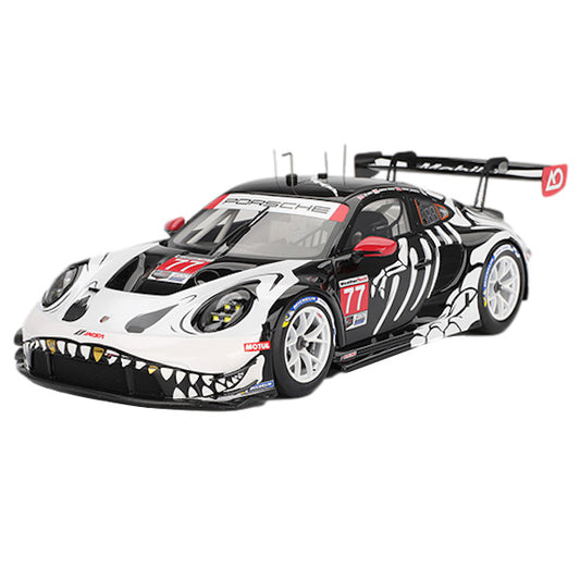 1:18 scale AO Racing “Skeleton Rexy” #77 Porsche 911 GT3 R 2025 IMSA Petit Le Mans